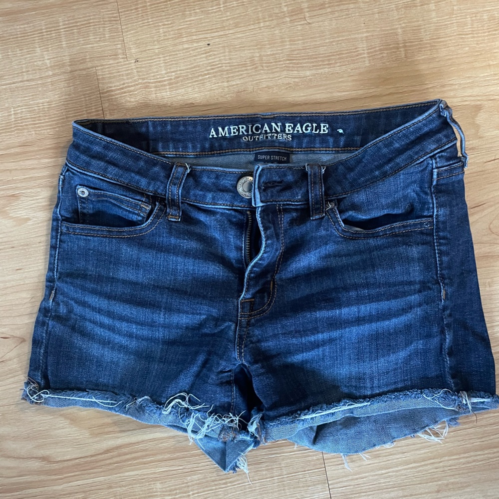 American Eagle super stretch jean shorts